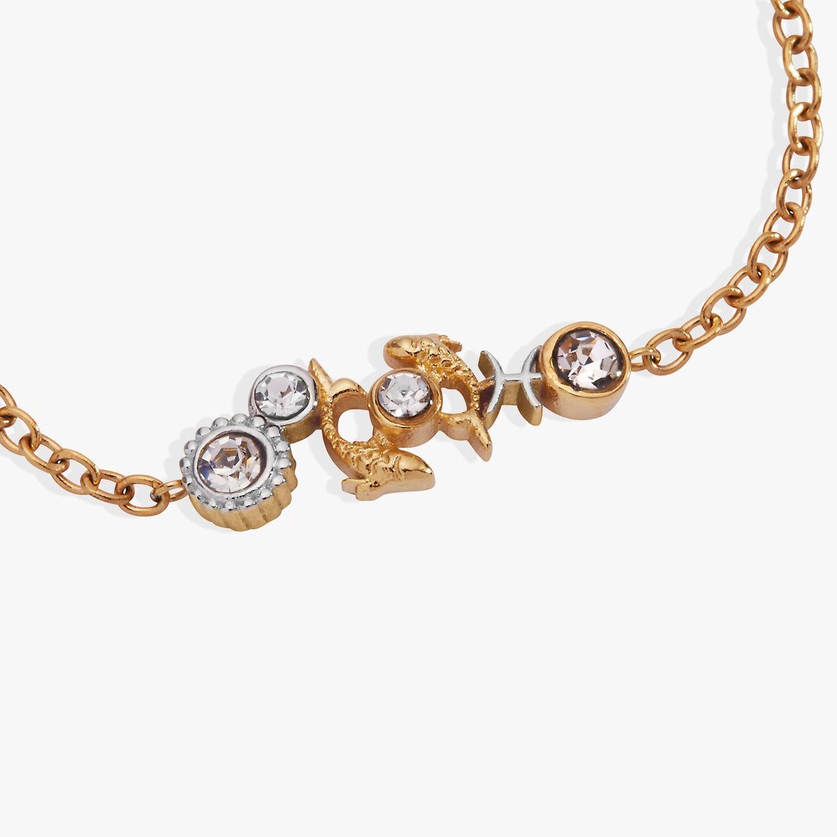 Alex and Ani Pisces Symbol Inline Bracelet