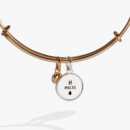Alex and Ani Pisces Zodiac Charm Bangle