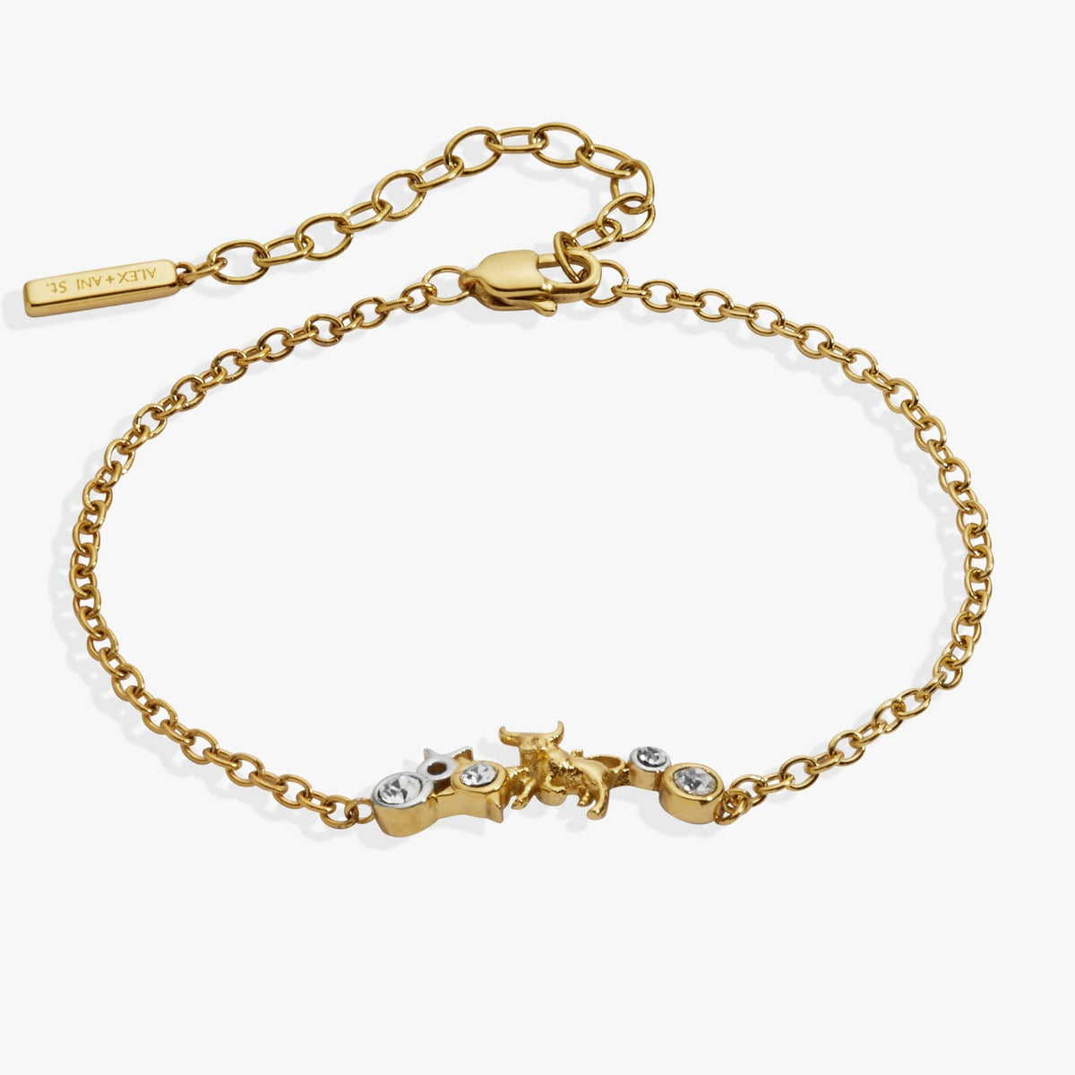 Alex and Ani Taurus Symbol Inline Bracelet