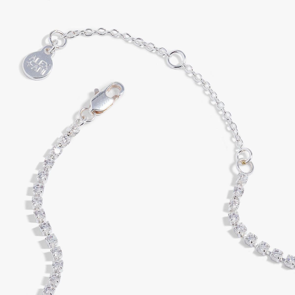 Alex and Ani Love Tennis Necklace