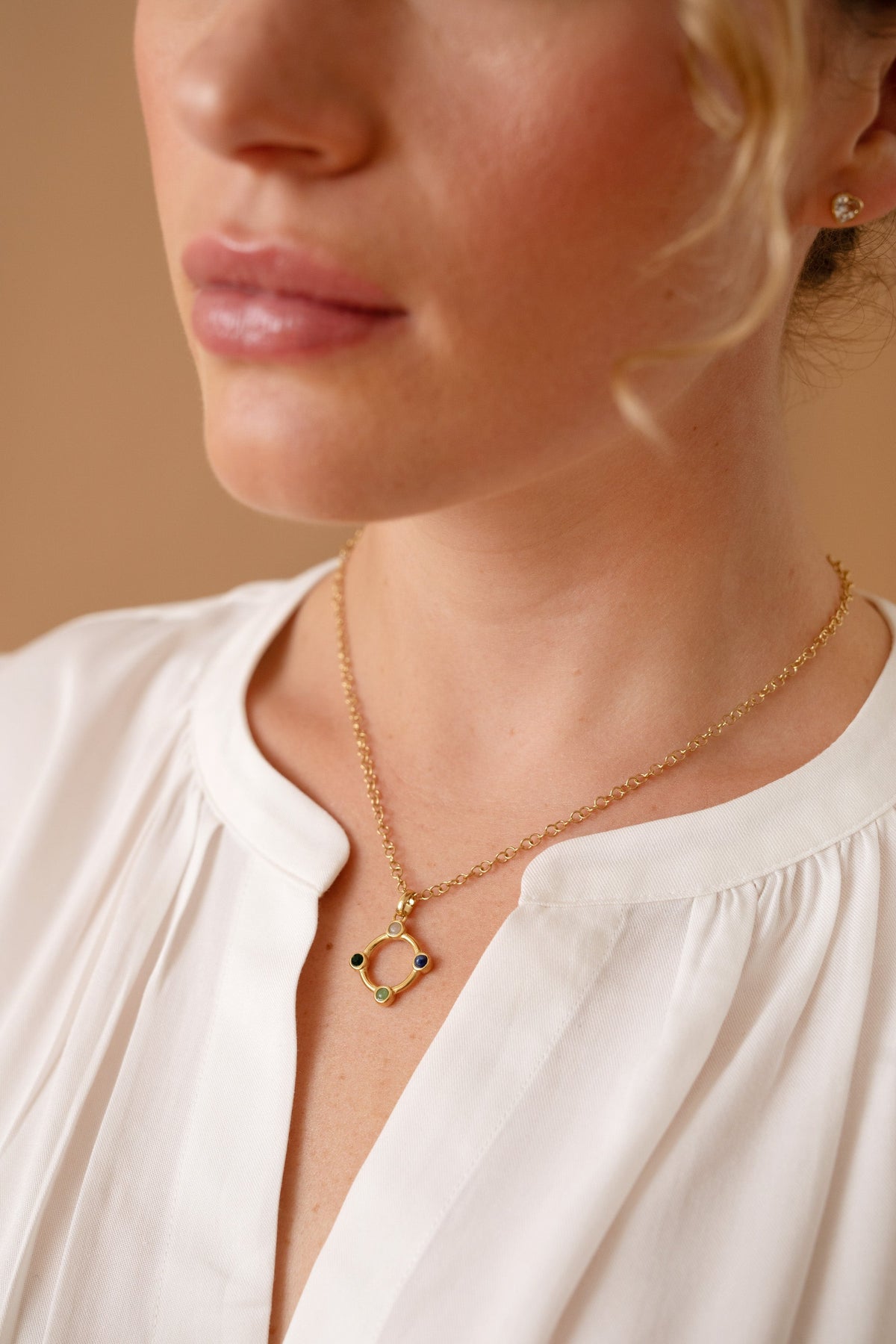 Alex and Ani Wife Crystal Necklace