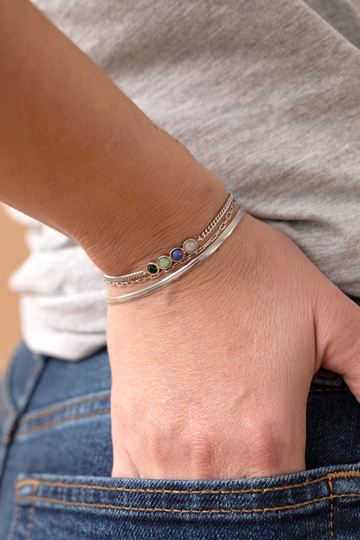 Alex and Ani Wife Acrostic Bolo