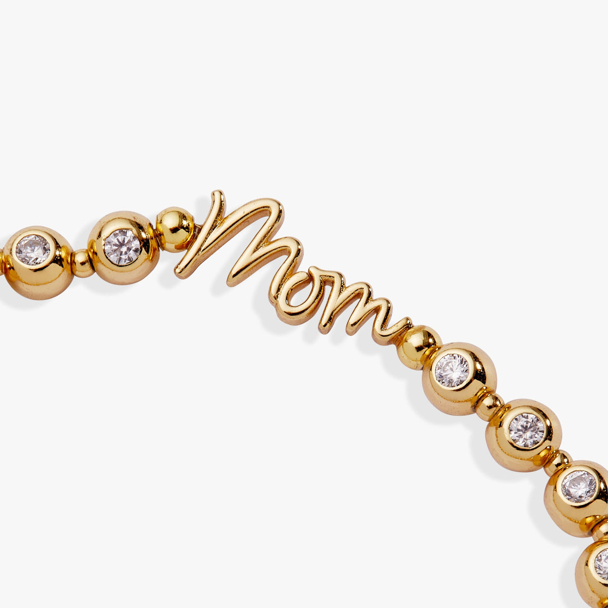 Alex and Ani Mom Elongated Crystal Stretch Bracelet