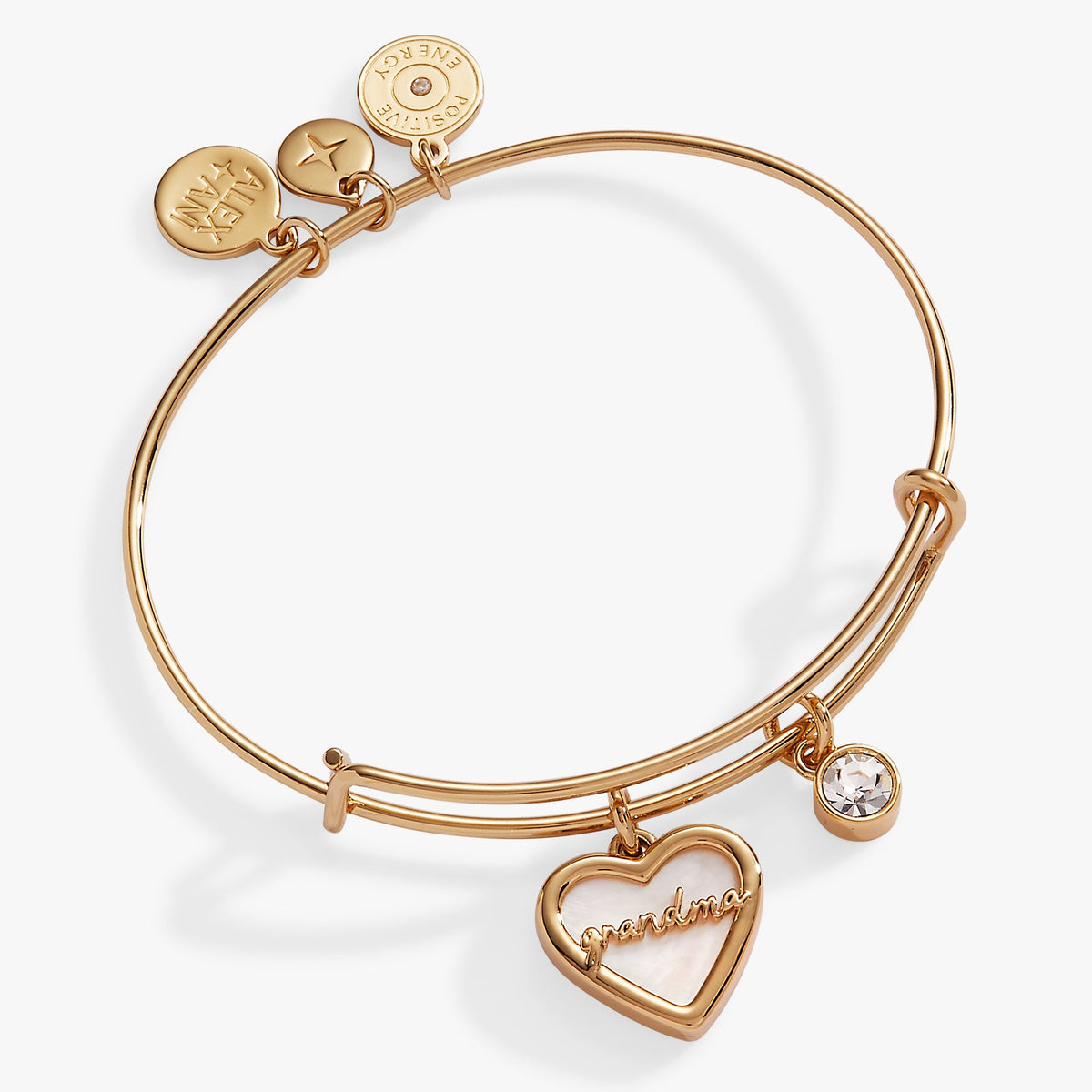 Alex and Ani Grandma Mother of Pearl Bangle