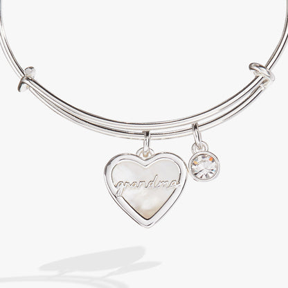 Alex and Ani Grandma Mother of Pearl Bangle