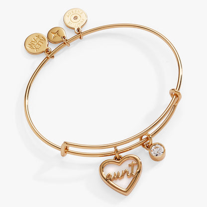 Alex and Ani Aunt Mother of Pearl Bangle
