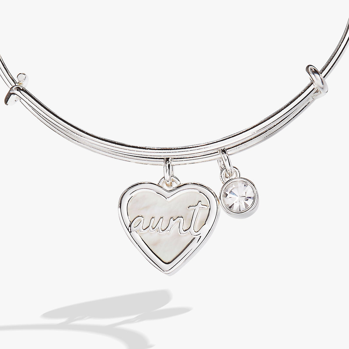 Alex and Ani Aunt Mother of Pearl Bangle