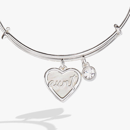 Alex and Ani Aunt Mother of Pearl Bangle
