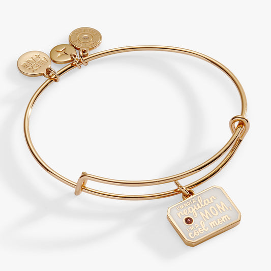 Alex and Ani “I’m Not a Regular Mom, I’m a Cool Mom” Charm Bangle