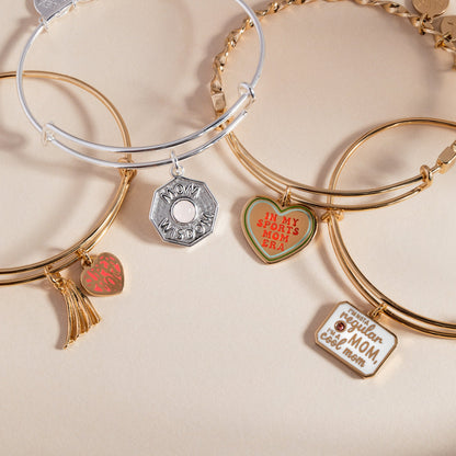 Alex and Ani “I’m Not a Regular Mom, I’m a Cool Mom” Charm Bangle