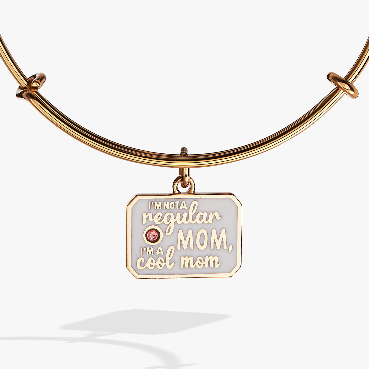 Alex and Ani “I’m Not a Regular Mom, I’m a Cool Mom” Charm Bangle