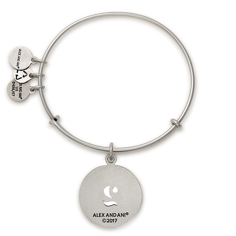 Alex and Ani Number 2 Charm Bangle Bracelet