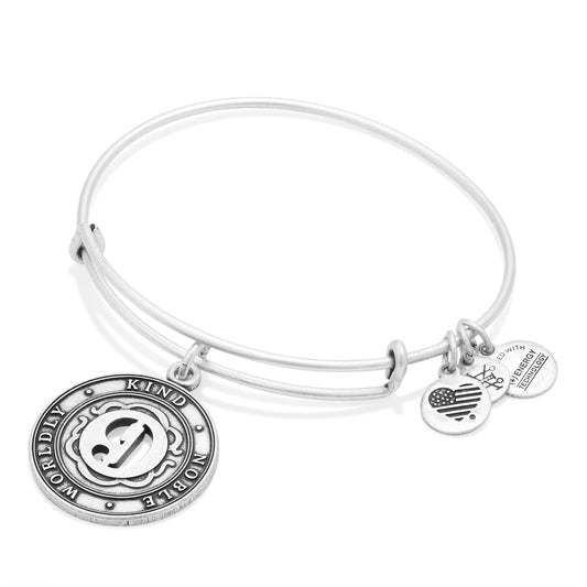 Alex and Ani Number 9 Charm Bangle Bracelet