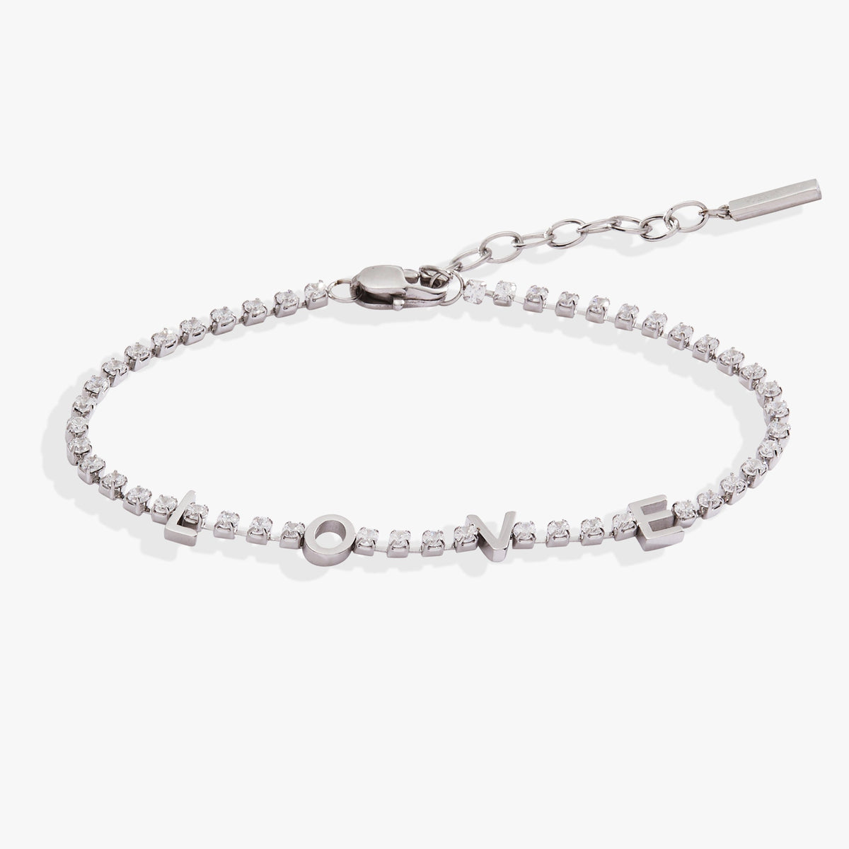 Alex and Ani “Love” Tennis Bracelet