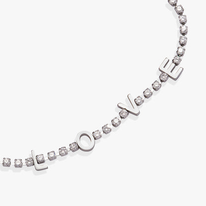 Alex and Ani “Love” Tennis Bracelet