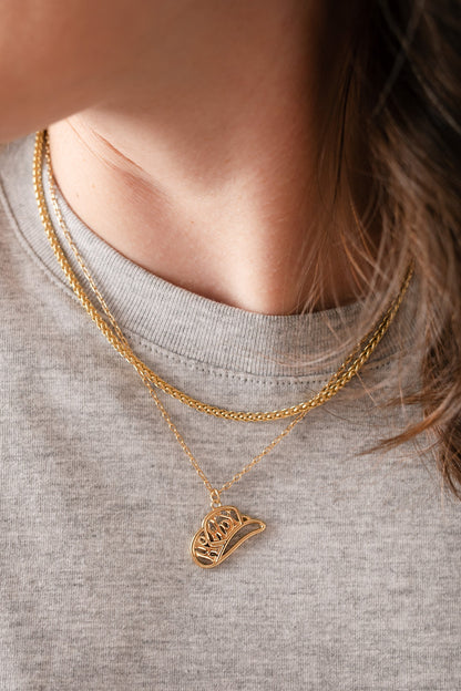 Alex and Ani Howdy Necklace