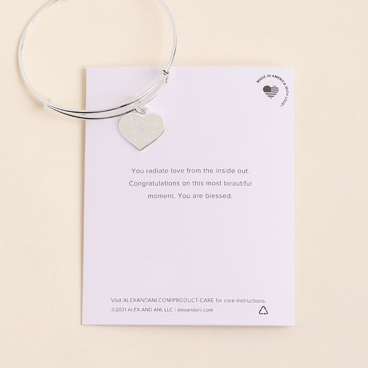Alex and Ani Blessed Mama' Charm Bangle - Alex and Ani