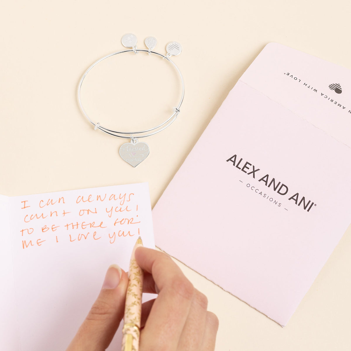 Alex and Ani Blessed Mama' Charm Bangle - Alex and Ani