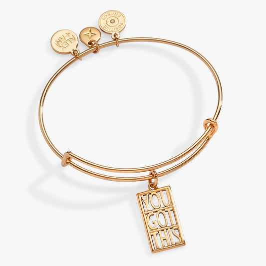 Alex and Ani You Got This Charm Bangle