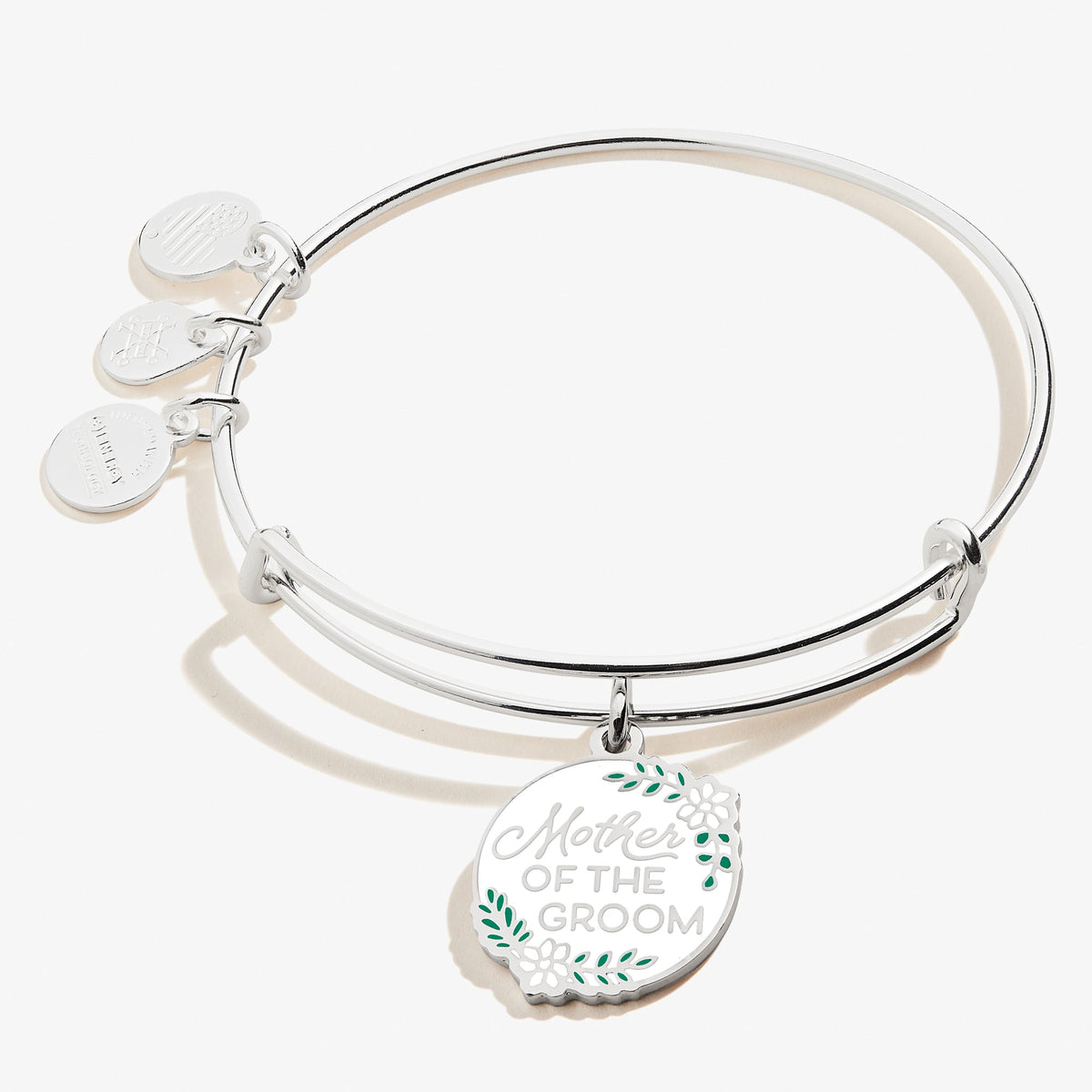 Alex and Ani Mother of the Groom Wedding Charm Bangle – Sentimental Gift for Mom