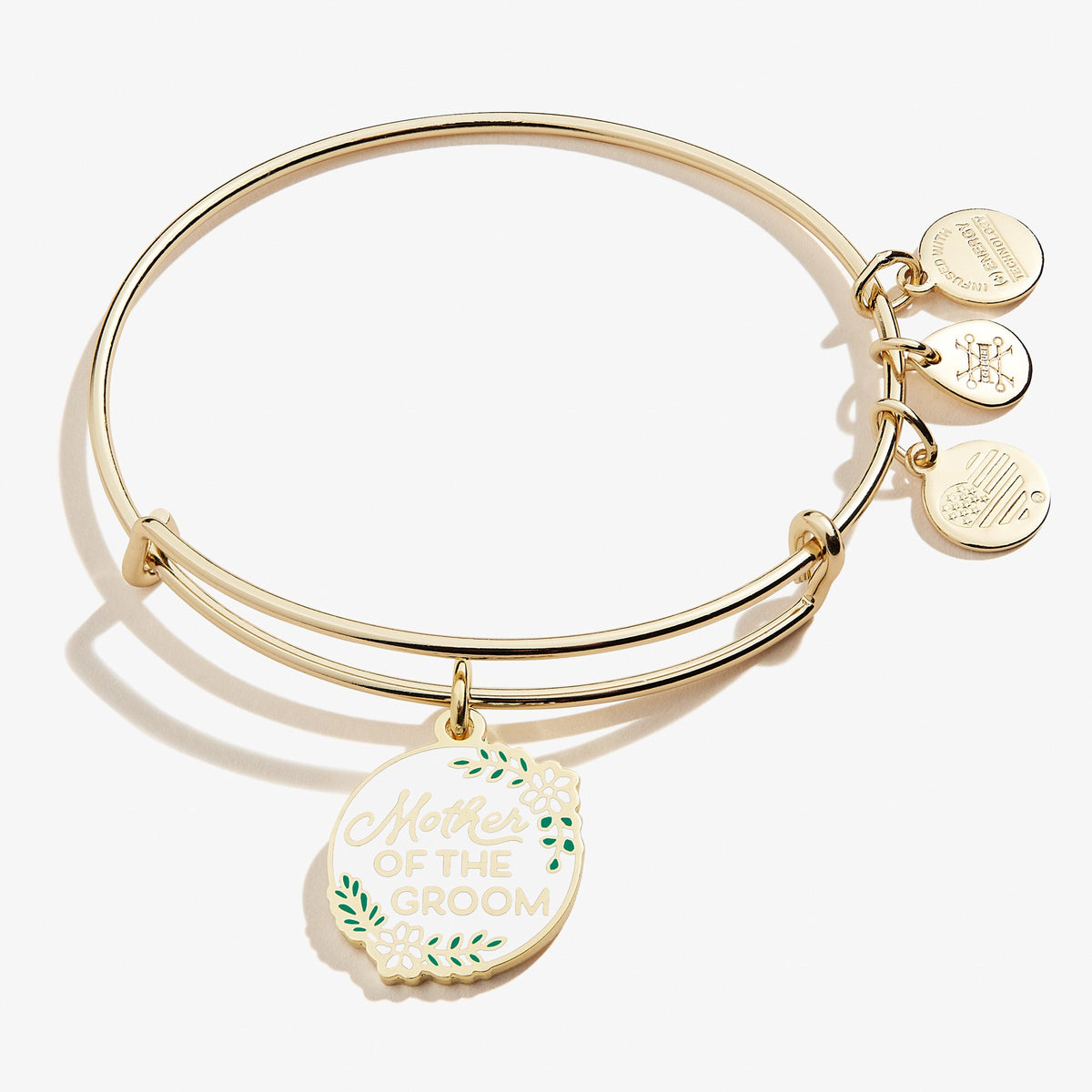 Alex and Ani Mother of the Groom Wedding Charm Bangle – Sentimental Gift for Mom