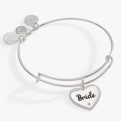 Alex and Ani Bride Heart Bangle Bracelet – Wedding Gift for the Bride