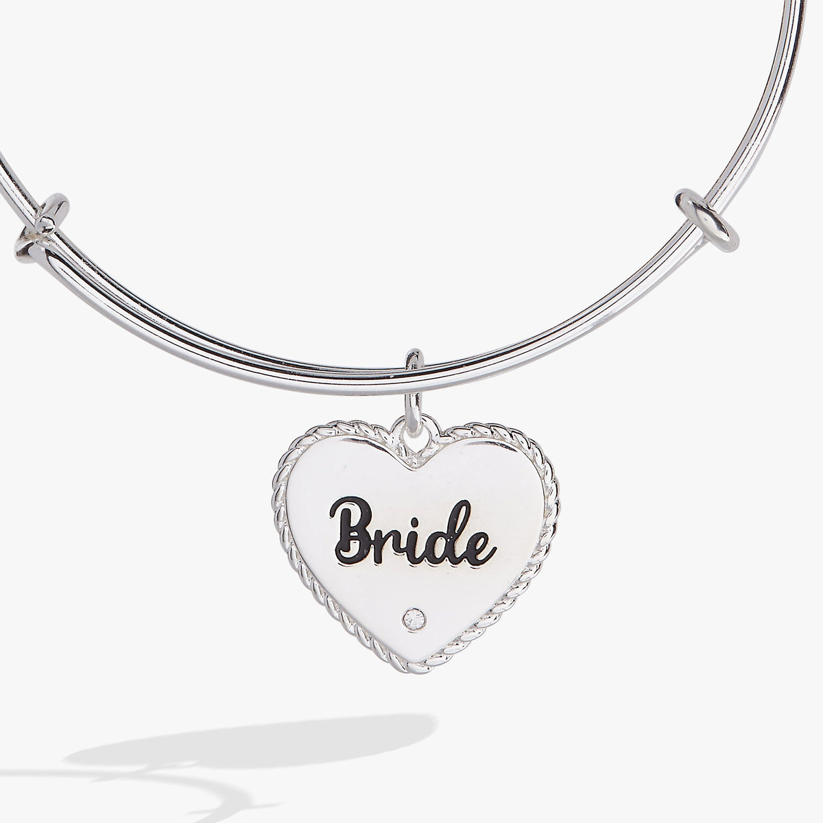 Alex and Ani Bride Heart Bangle Bracelet – Wedding Gift for the Bride
