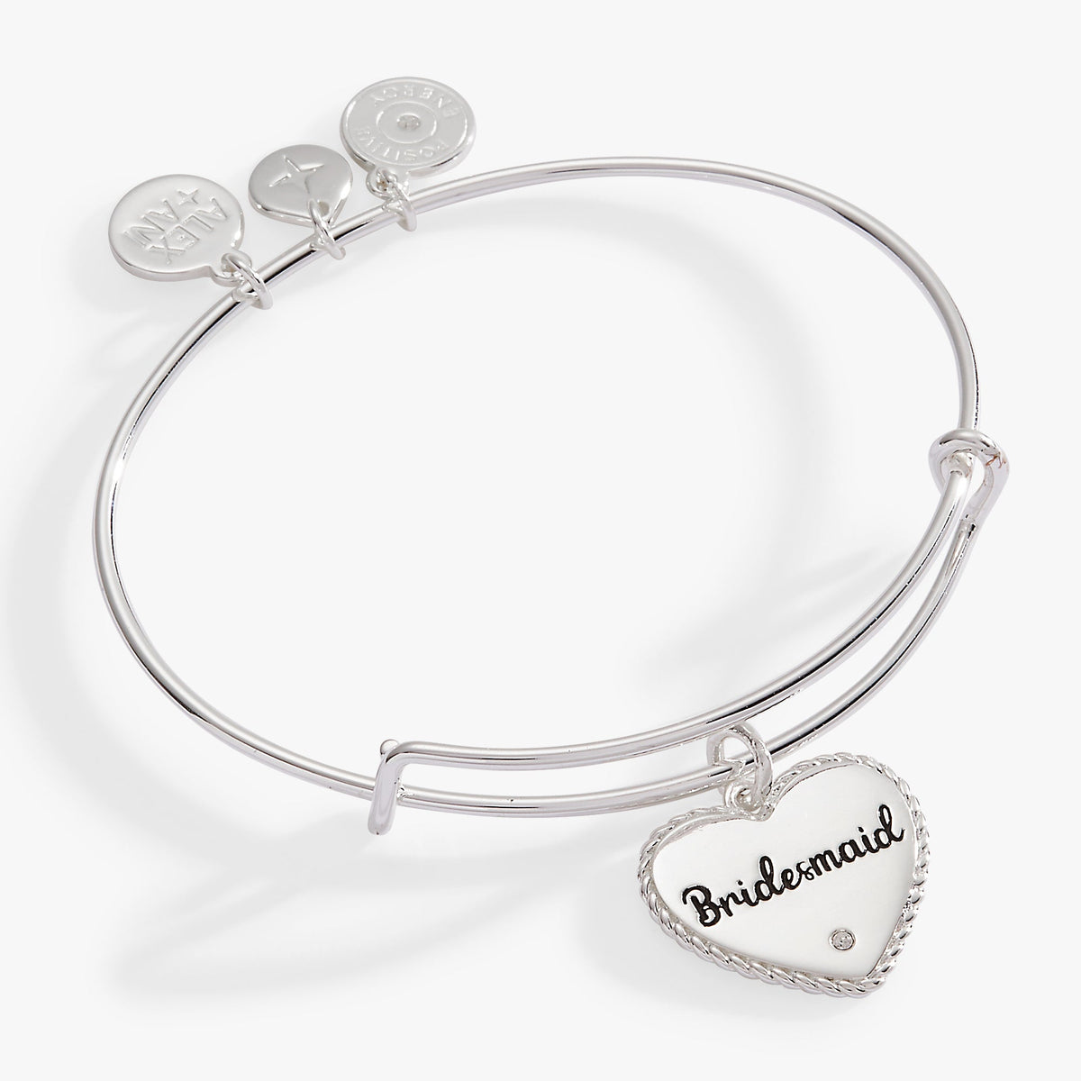Alex and Ani Bridesmaid Heart Bangle