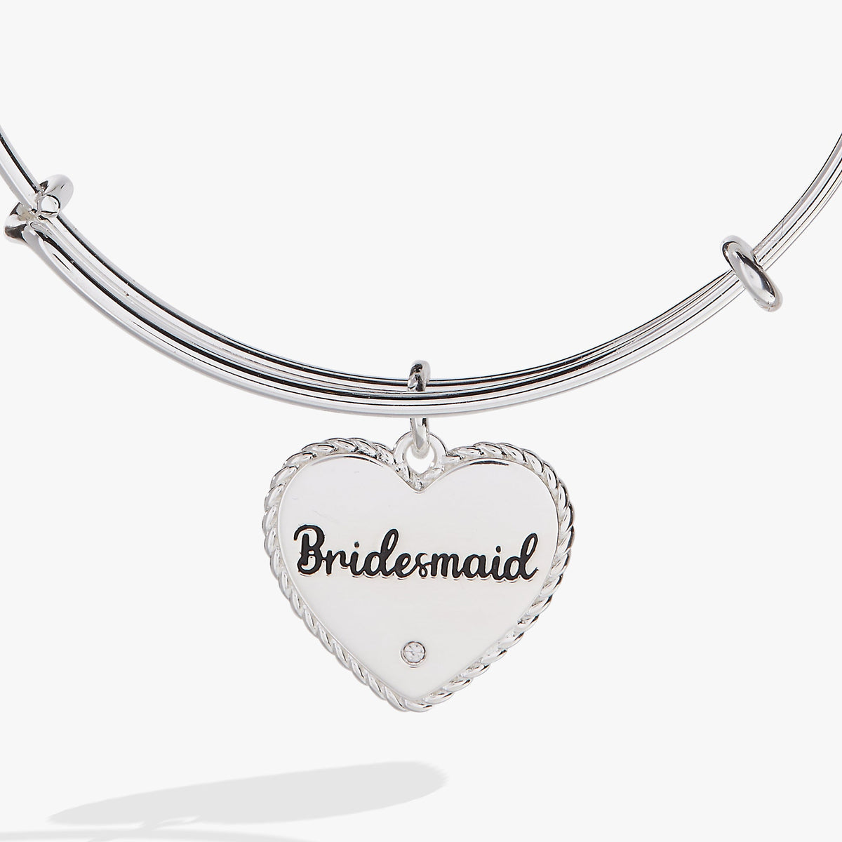 Alex and Ani Bridesmaid Heart Bangle