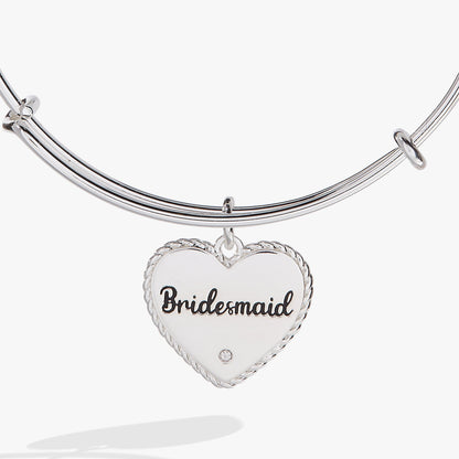 Alex and Ani Bridesmaid Heart Bangle