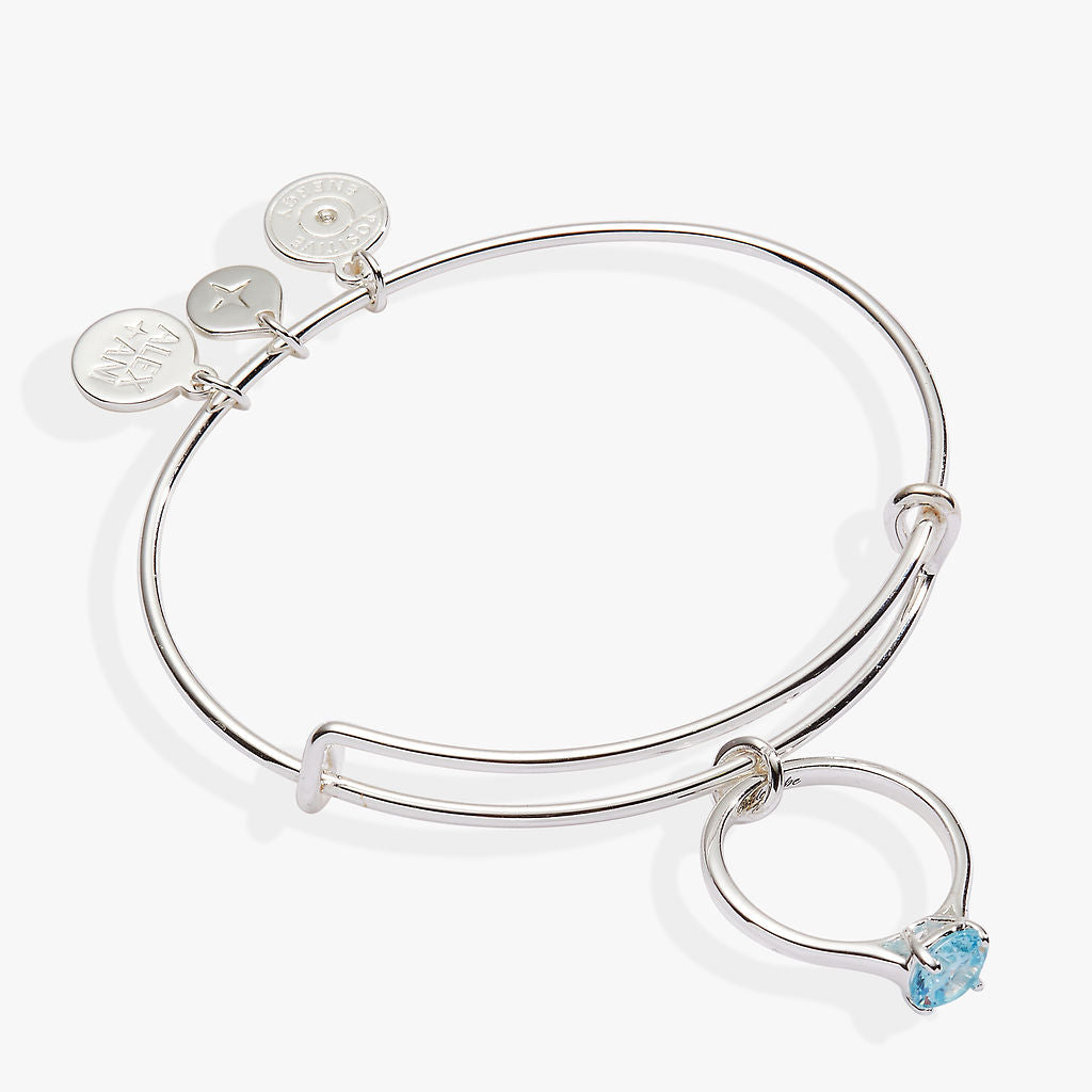 Alex and Ani Bride-to-Be Charm Bangle Bracelet – Engagement or Bridal Shower Gift