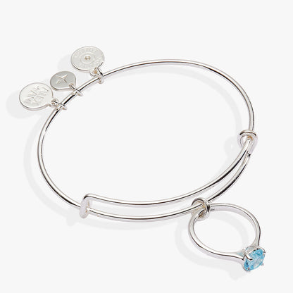 Alex and Ani Bride-to-Be Charm Bangle Bracelet – Engagement or Bridal Shower Gift