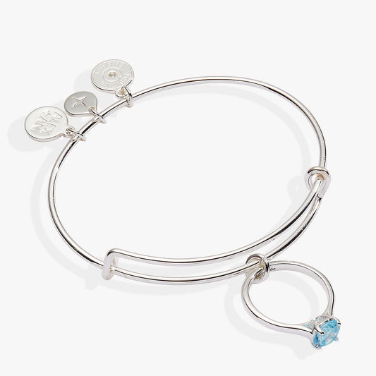 Alex and Ani Bride-to-Be Charm Bangle Bracelet – Engagement or Bridal Shower Gift