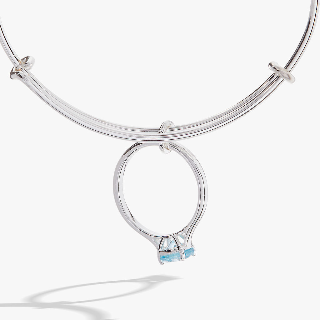 Alex and Ani Bride-to-Be Charm Bangle Bracelet – Engagement or Bridal Shower Gift