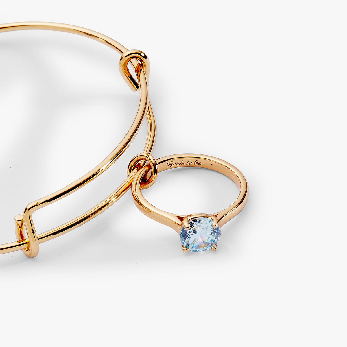 Alex and Ani Bride-to-Be Charm Bangle Bracelet – Engagement or Bridal Shower Gift