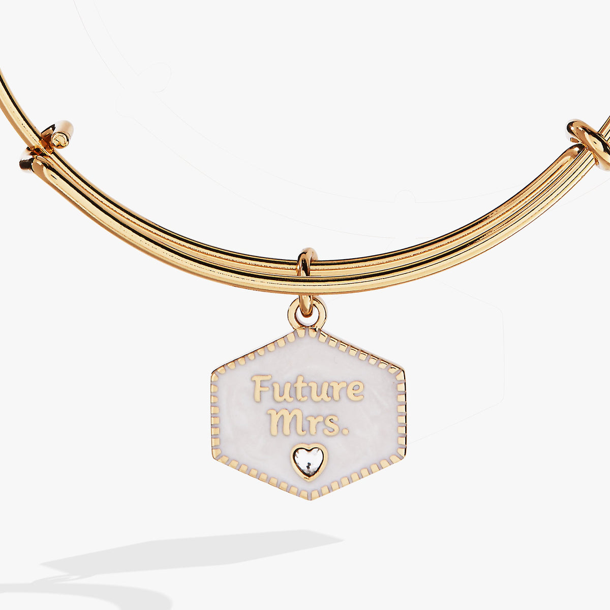 Alex and Ani “Future Mrs.” Bridal Charm Bangle – Engagement Gift Jewelry