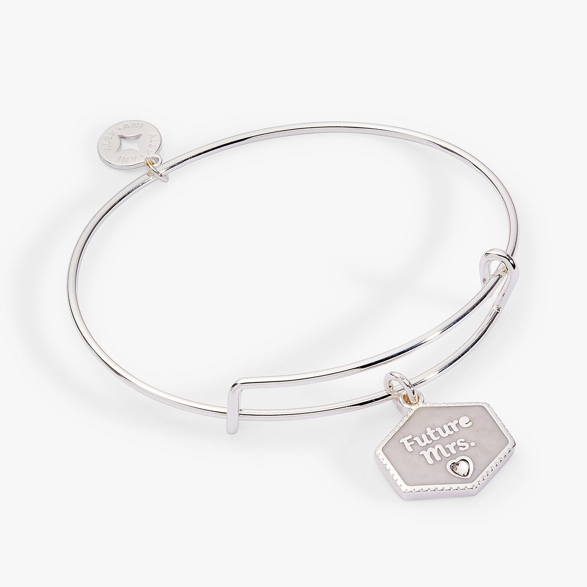 Alex and Ani “Future Mrs.” Bridal Charm Bangle – Engagement Gift Jewelry