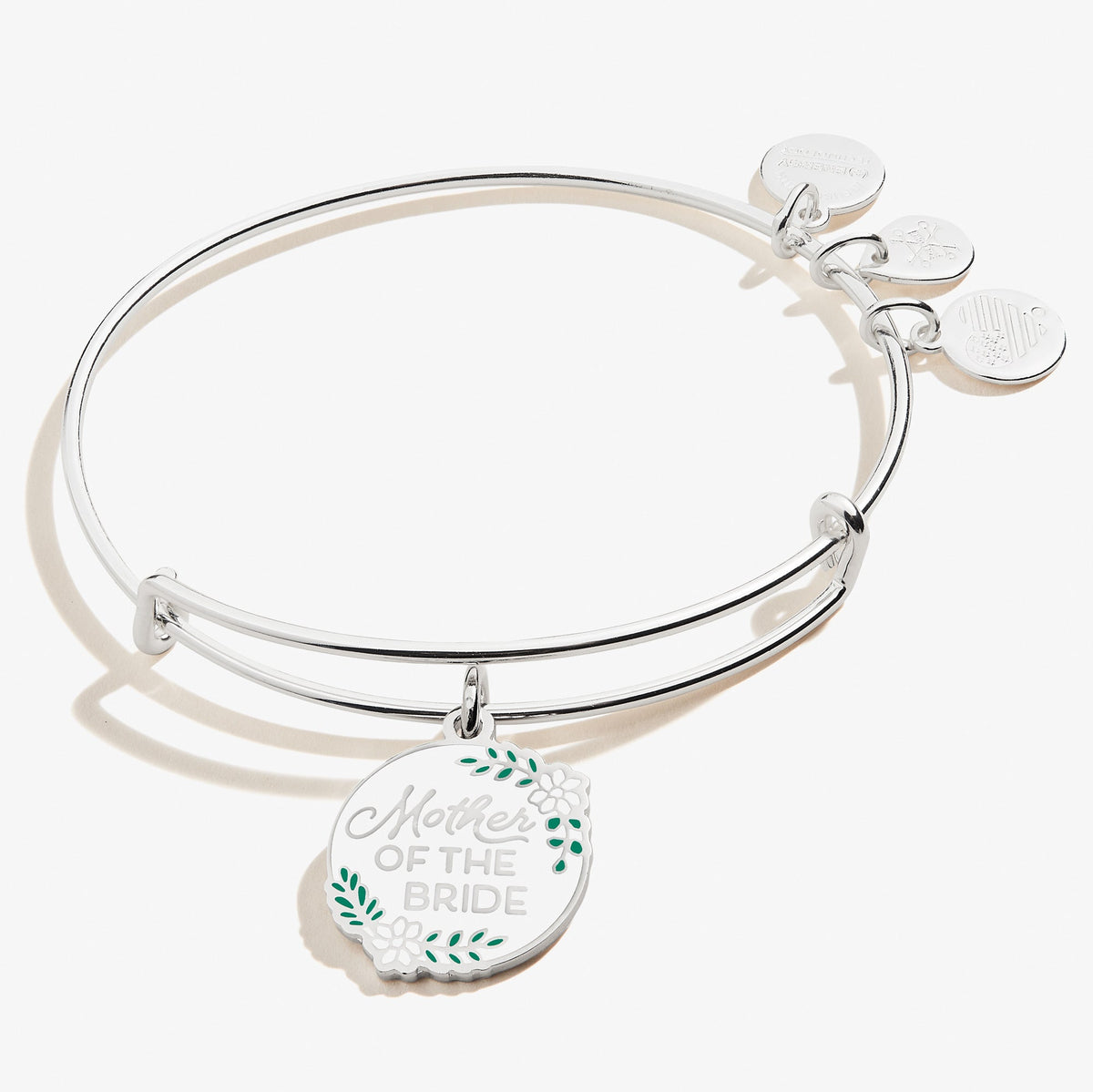 Alex and Ani Mother of the Bride Wedding Charm Bangle – Meaningful Wedding Jewelry Gift