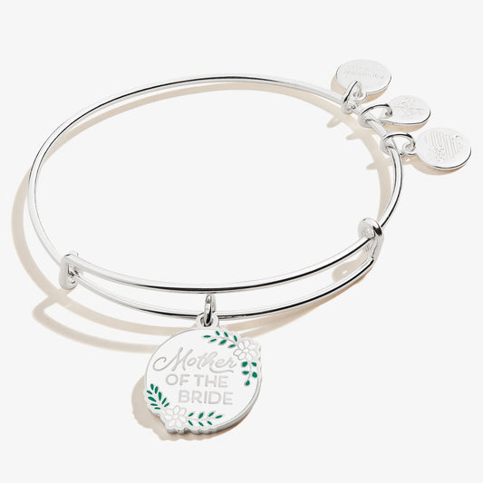 Alex and Ani Mother of the Bride Wedding Charm Bangle – Meaningful Wedding Jewelry Gift