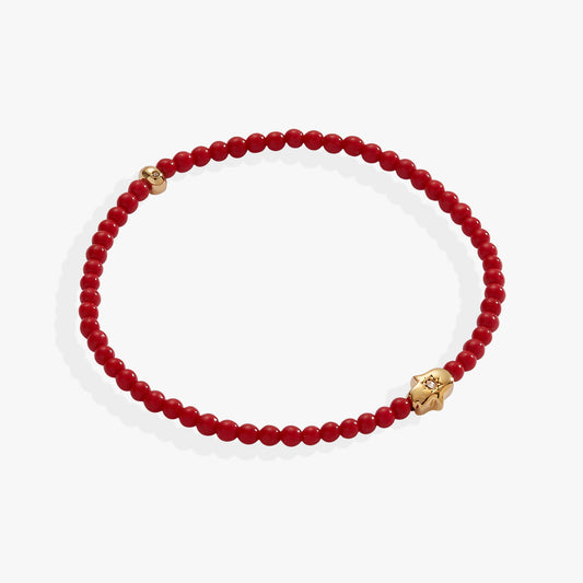Alex and Ani Coral Hamsa Mini Stretch Bracelet