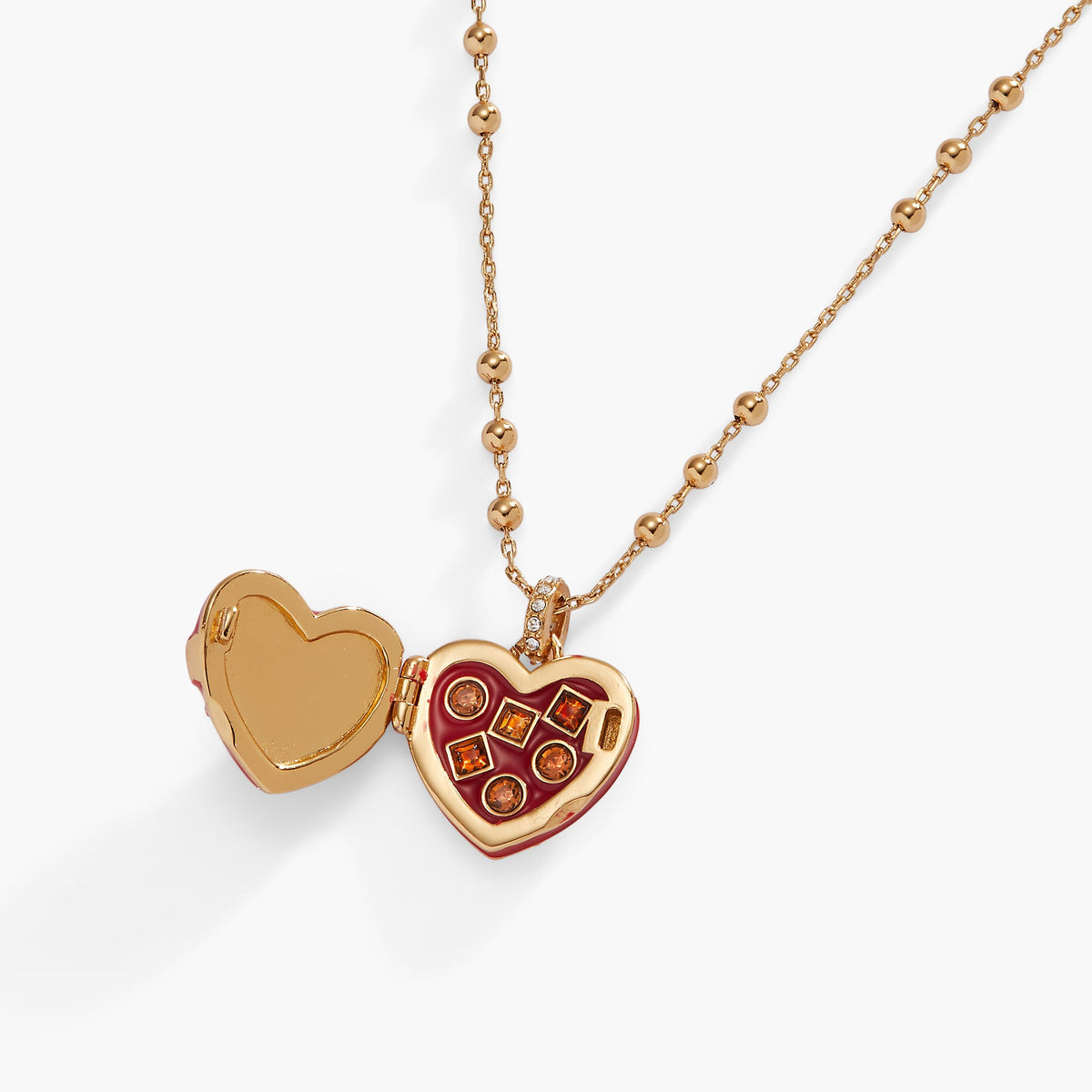Alex and Ani Box of Chocolate Locket Necklace