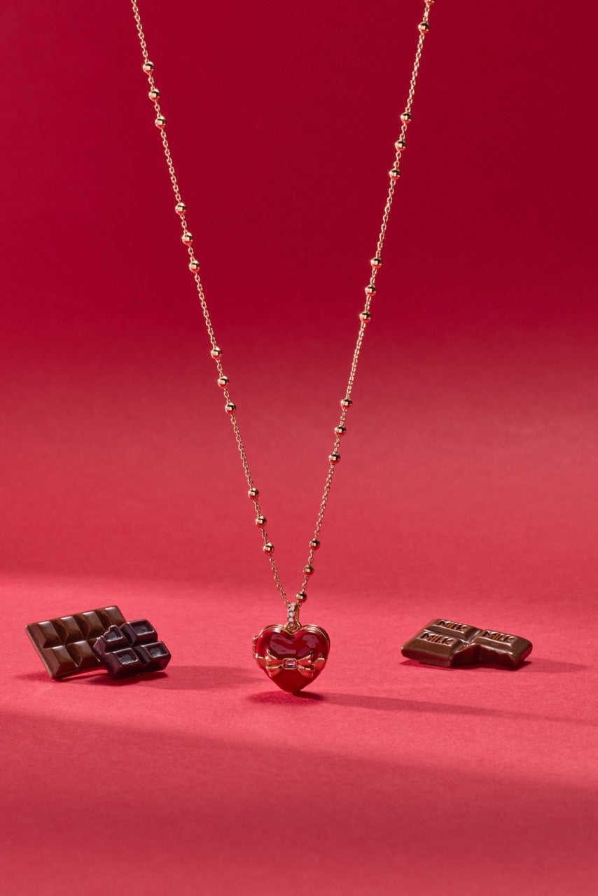 Alex and Ani Box of Chocolate Locket Necklace