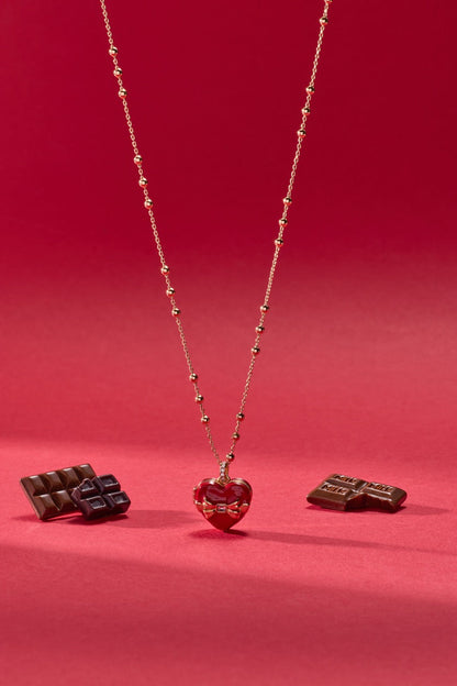 Alex and Ani Box of Chocolate Locket Necklace