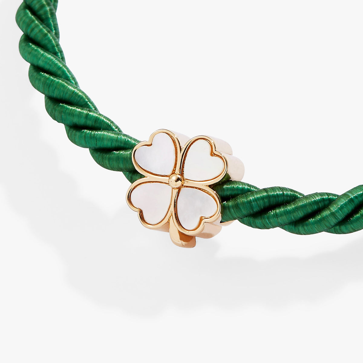 Alex and Ani Four Leaf Clover Cord Bracelet