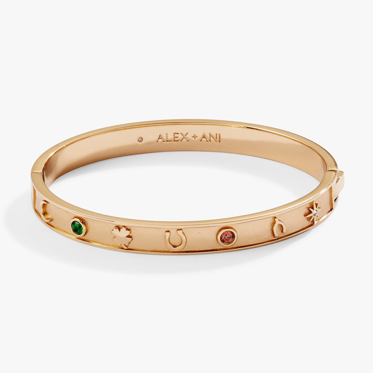Alex and Ani Lucky Hinge Bangle