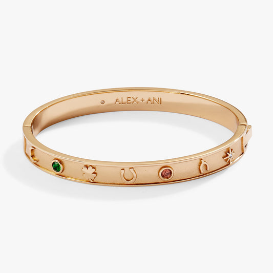 Alex and Ani Lucky Hinge Bangle