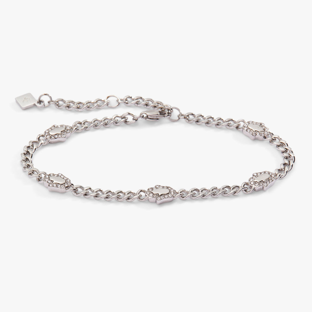 Alex and Ani Hamsa Curb Chain Bracelet