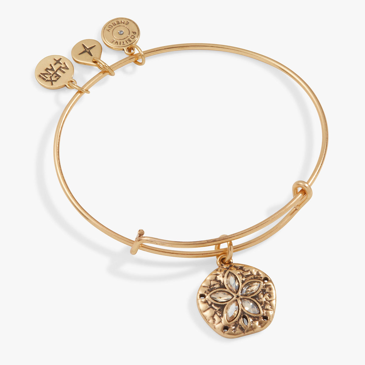 Alex and Ani Sand Dollar Charm Bangle