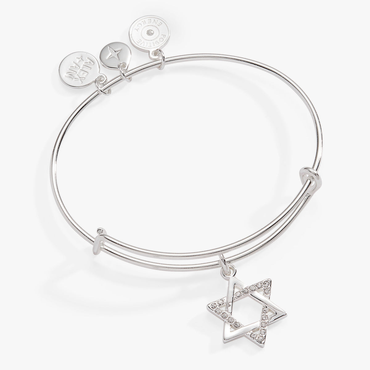 Alex and Ani Holiday Star of David Bangle