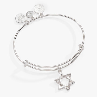 Alex and Ani Holiday Star of David Bangle